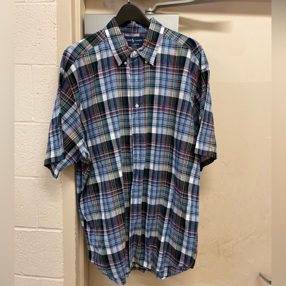 Ralph Lauren mens XXL Button down cotton shirt.